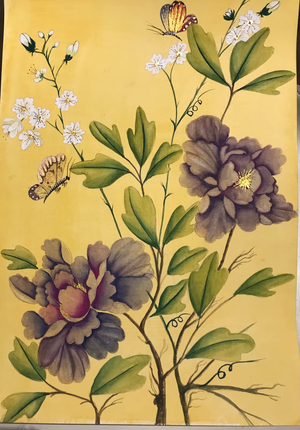 Customer photo review of How To Paint Chinoiserie Art Online Course