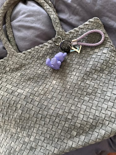 Customer photo review of LV Purple Bear Charm
