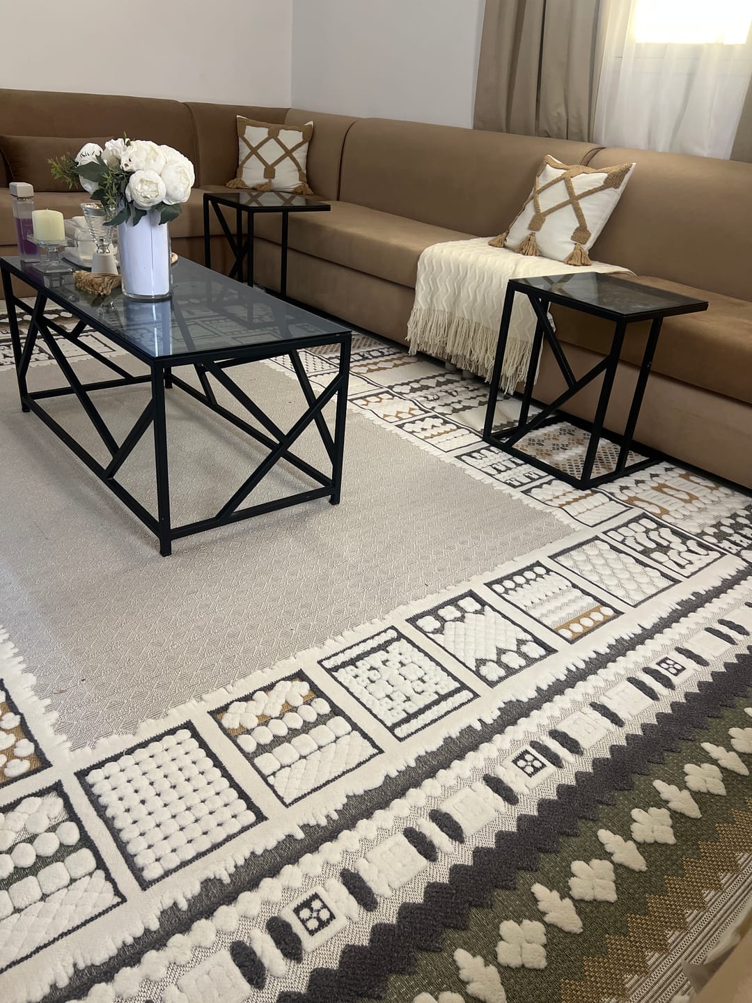 Customer photo review of سجادة بوهيمي - الشرائع