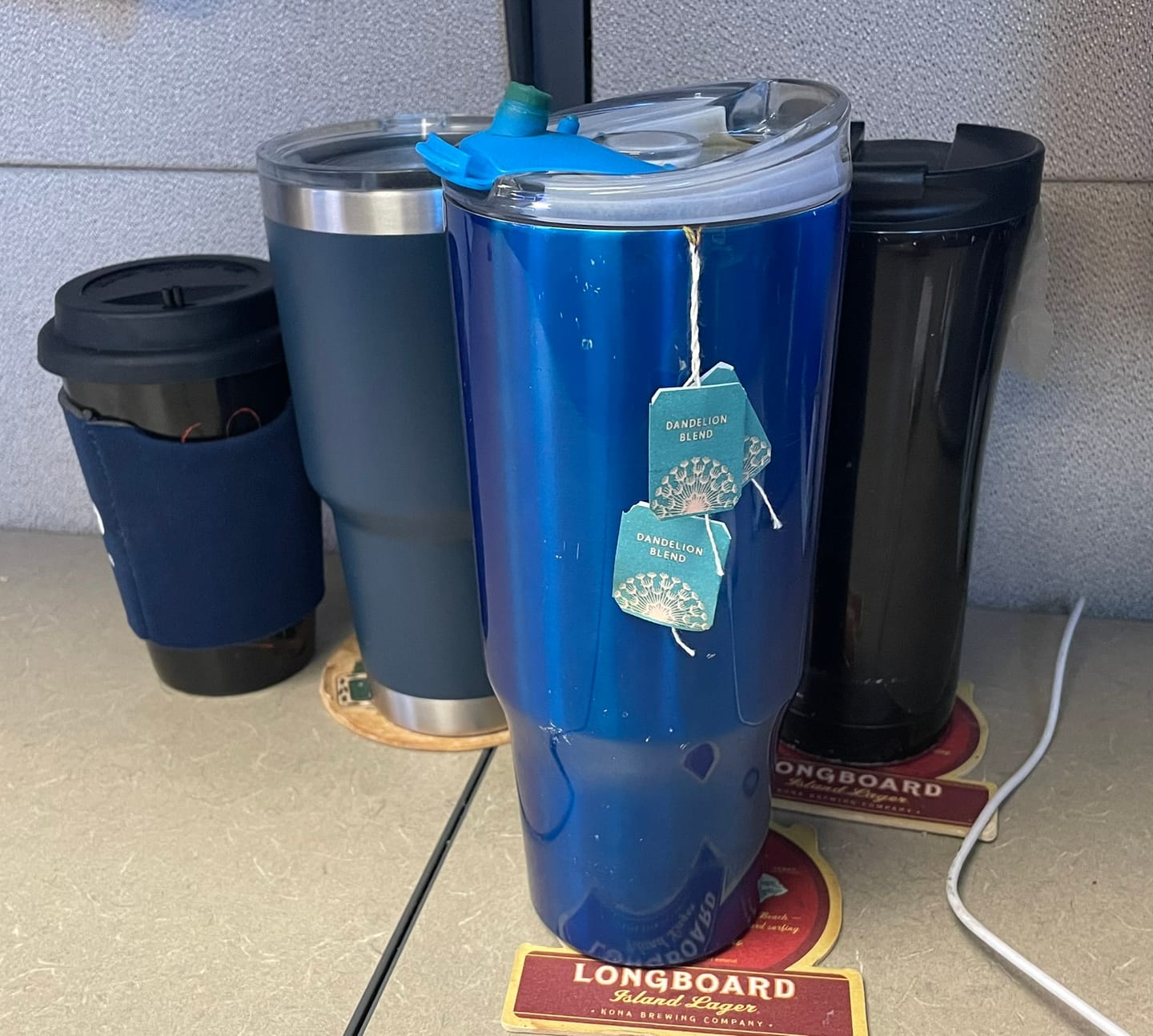 Customer photo review of Dandelion Turmeric Roasted Herbal Tea