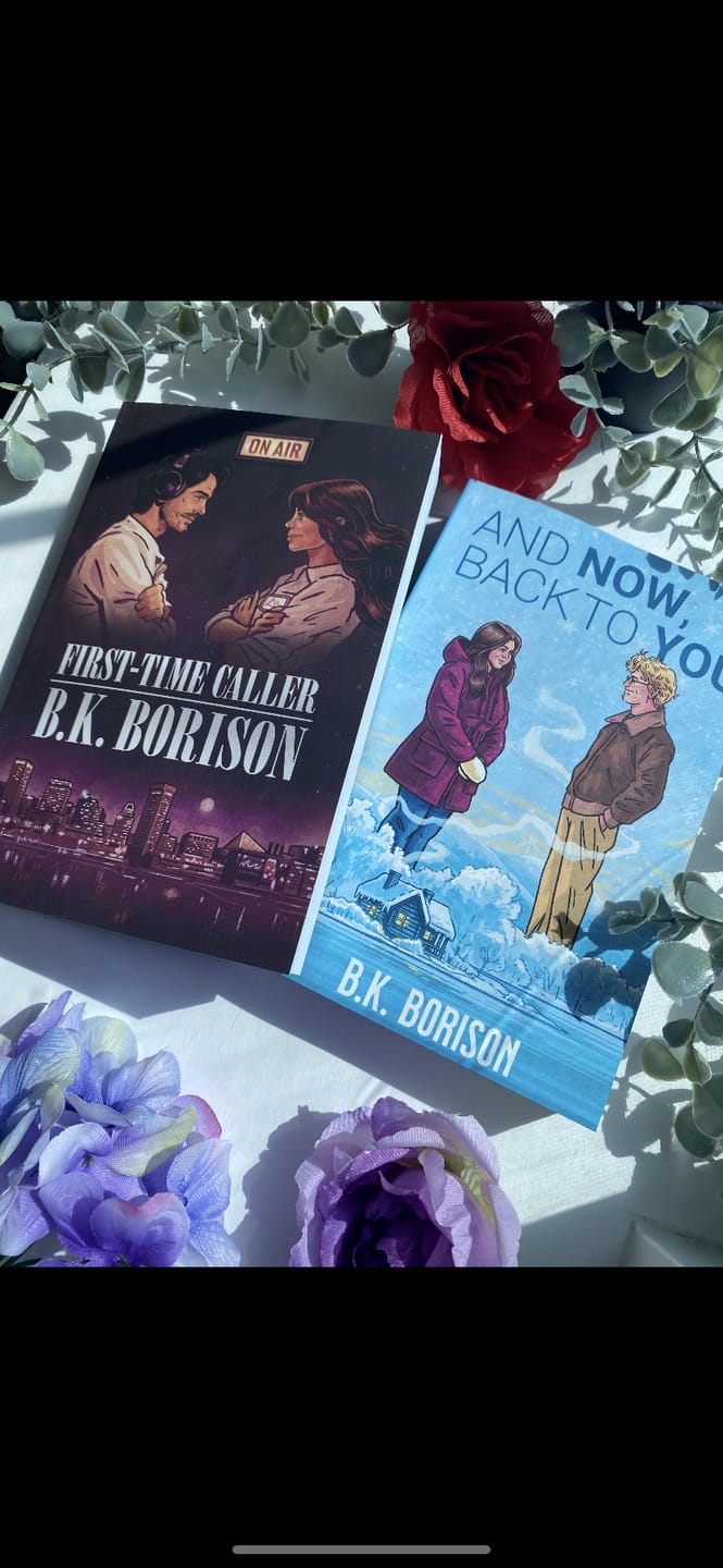 Customer photo review of First-Time Caller by B.K. Borison