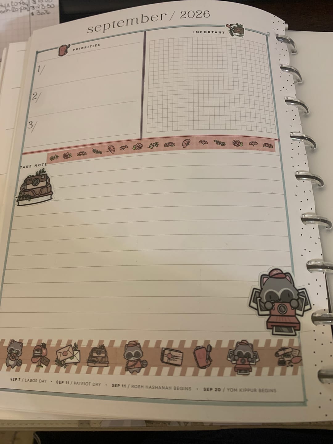 Customer photo review of Sticker Sheet - Vintage Stationery
