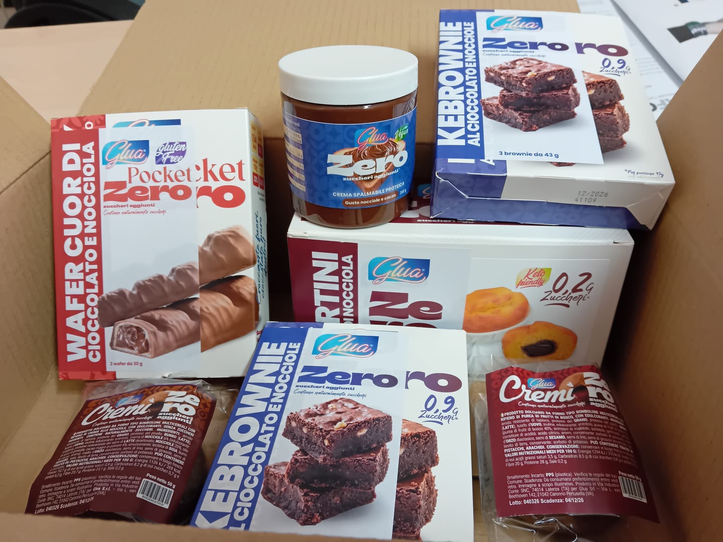 Customer photo review of Kit dolci ZERO personalizzabile