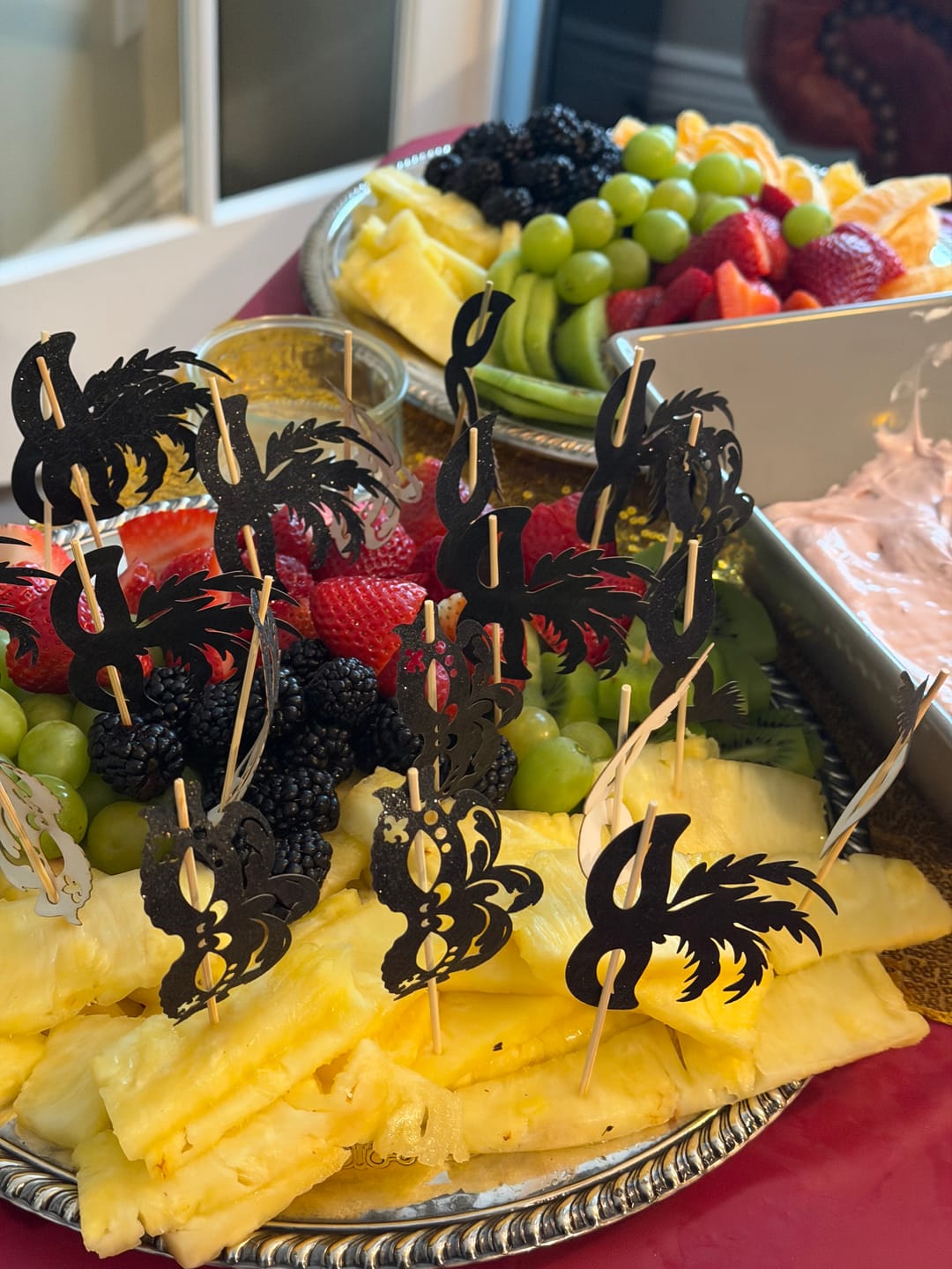 Customer photo review of Masquerade Ball/Carnival Murder Mystery Host Your Own Game Kit