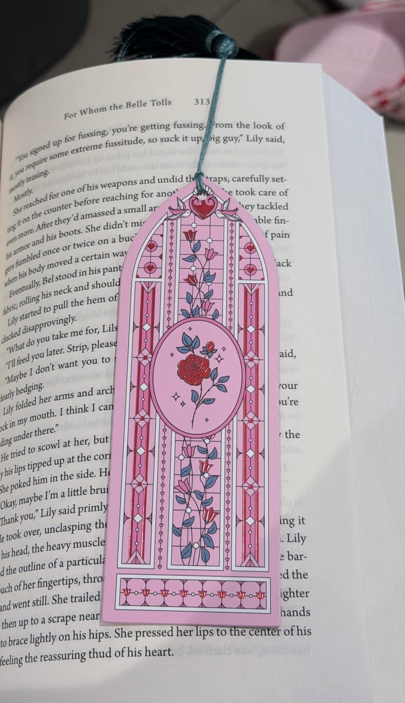 Customer photo review of Everything Nice Bookmark