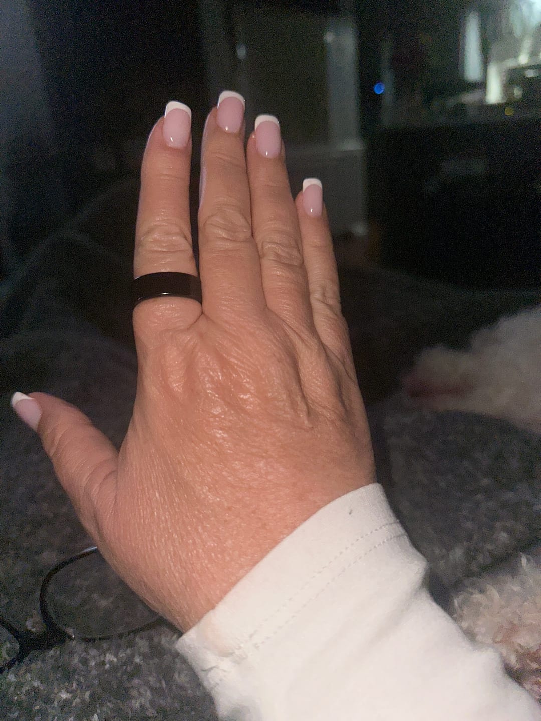 Customer photo review of Bearscome R09 Blood Glucose ECG/EKG Blood Pressure Monitoring AI Health Analysis Smart Ring