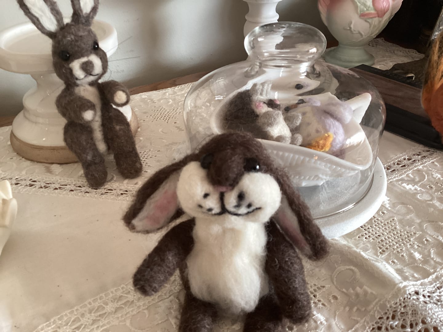 Customer photo review of Carded Felting Wool - F-11, 100% Wool