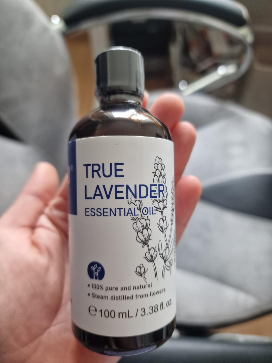 Customer photo review of Lavender Essential Oil