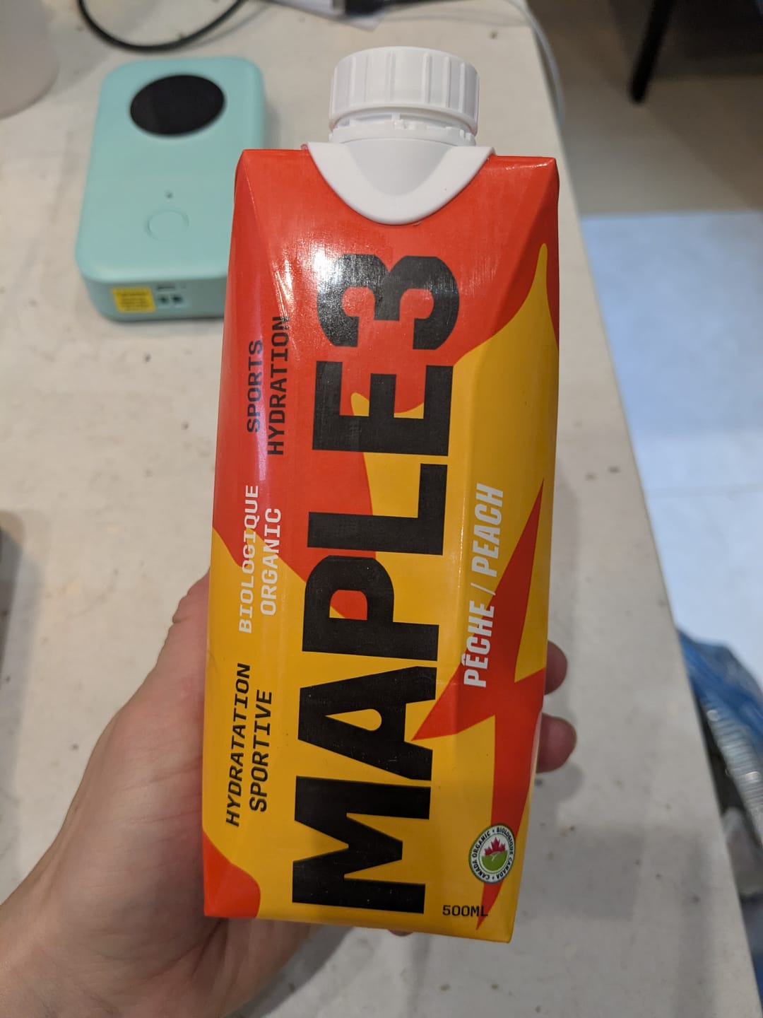 Customer photo review of Maple Water Sports Drink