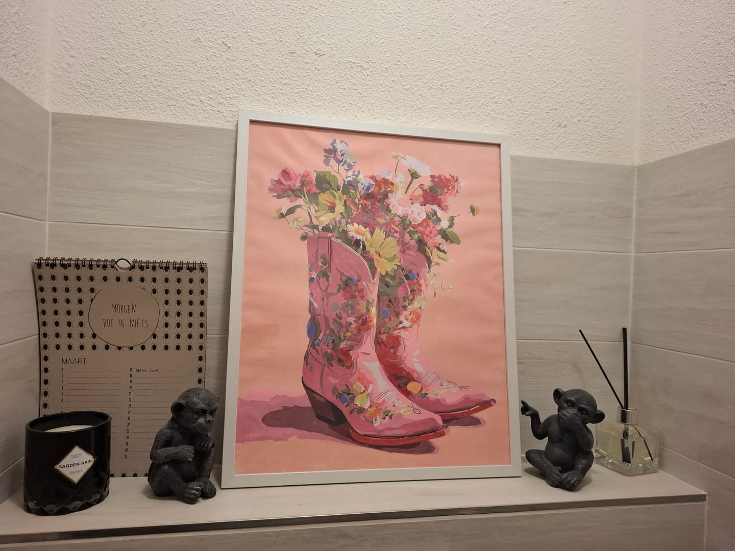 Customer photo review of Cowboylaarzen met bloemen