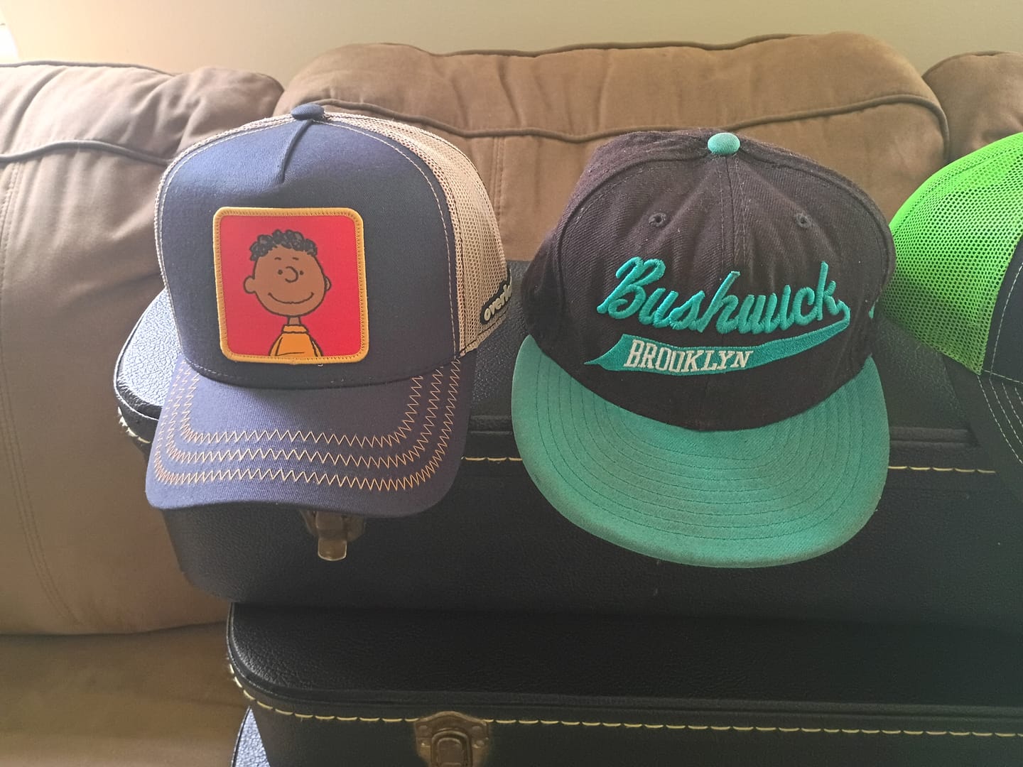 Customer photo review of OVERLORD X Peanuts: Franklin Trucker Cap