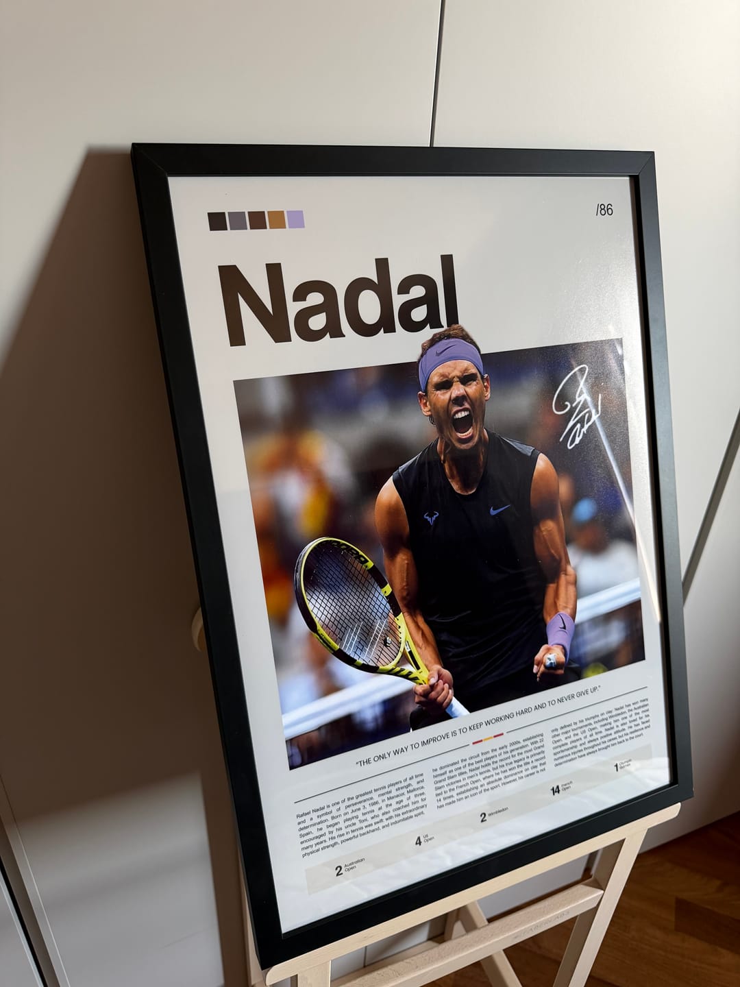 Customer photo review of Rafael Nadal