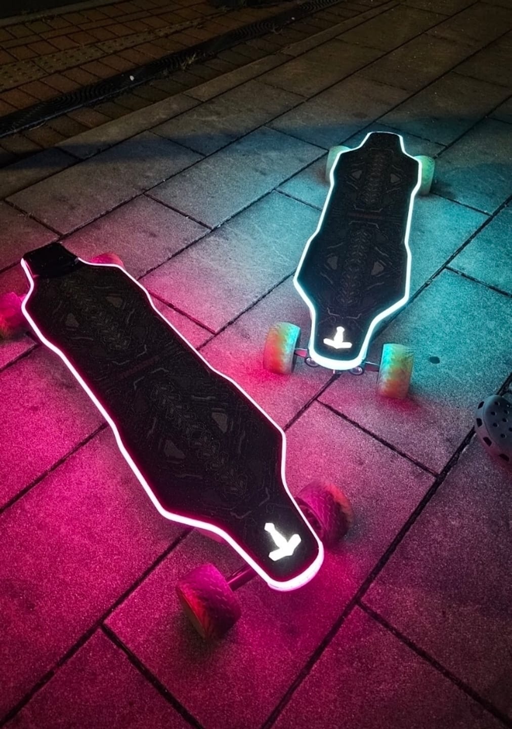 Customer photo review of Backfire Zealot X2 Gear Drive Electric Skateboard with Major V3 Remote