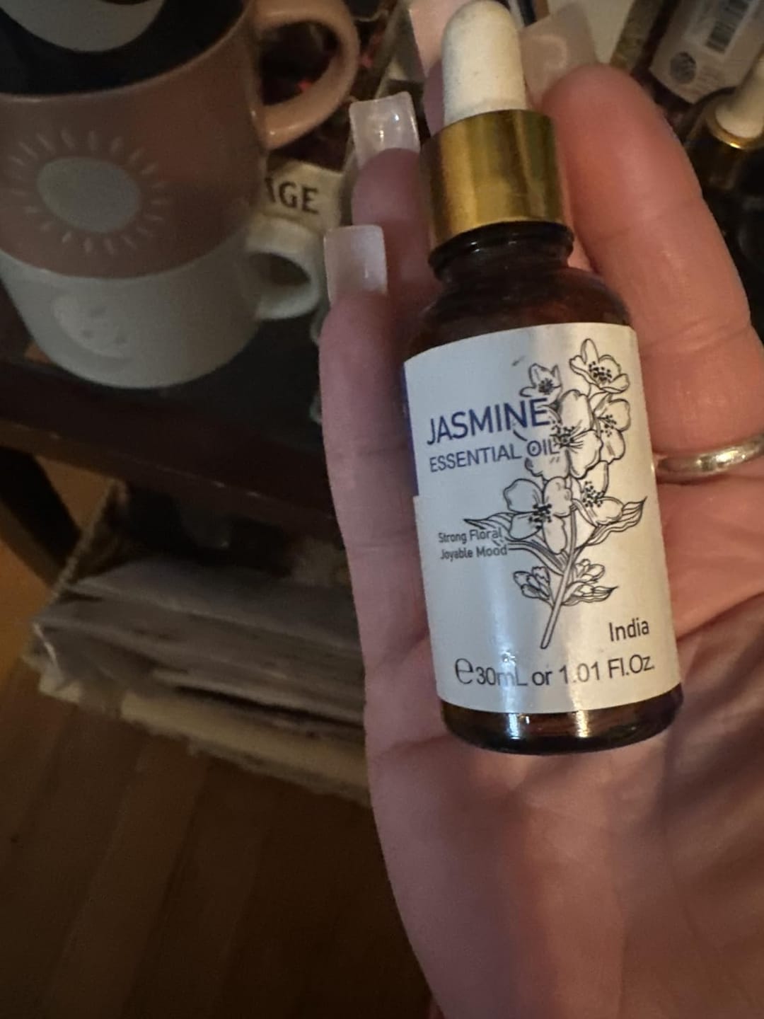 Customer photo review of Jasmine Essential Oil
