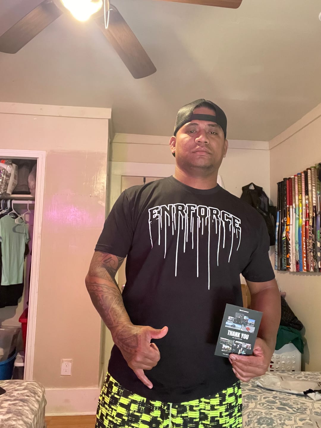 Customer photo review of Drip Tee