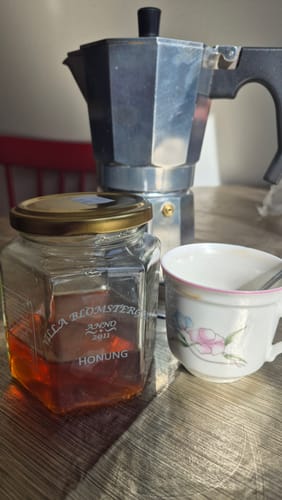 Customer photo review of Flytande honung 2 kg (4×500 g) – Svensk RAW honung
