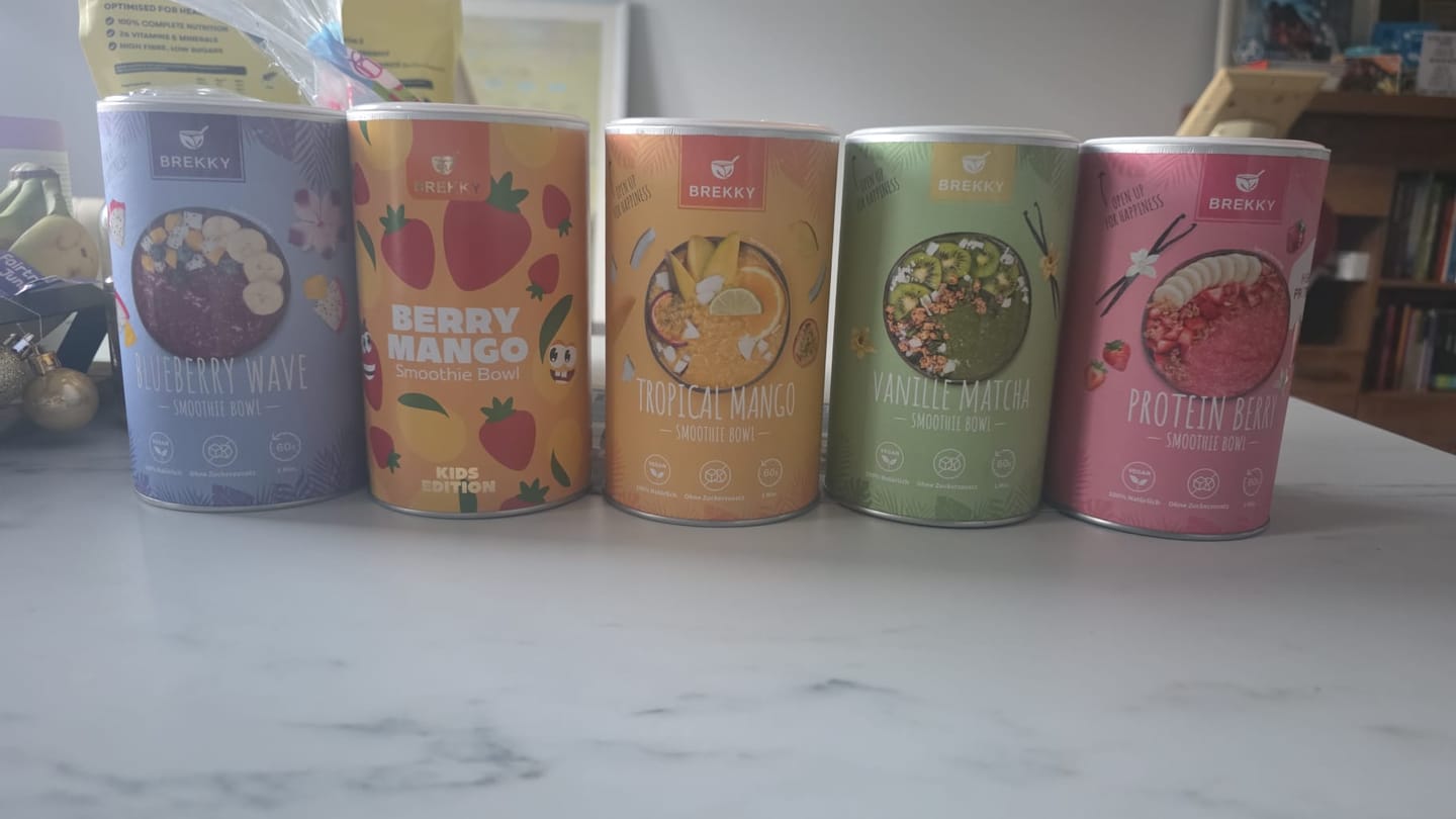 Customer photo review of Beperkte Lente Proefpakket I Set van 4 Smoothie Bowls