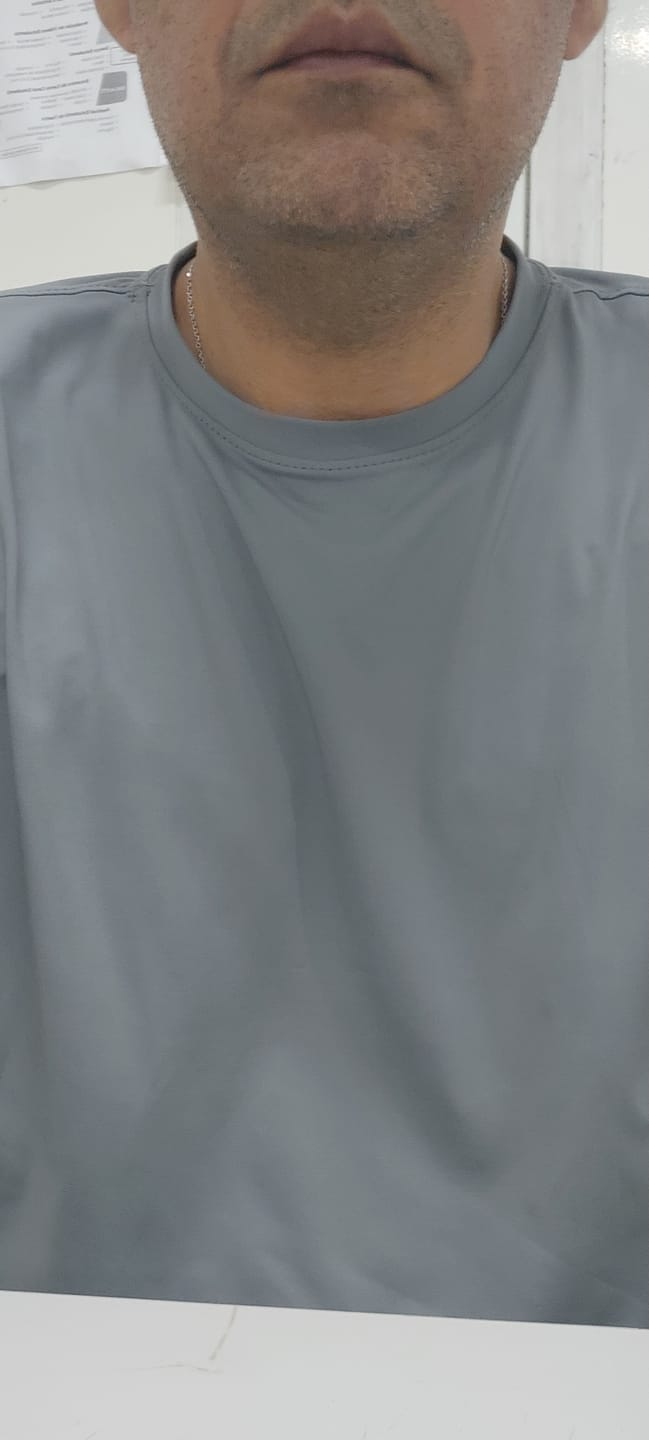 Customer photo review of Camiseta de Treino Tech Poliamida com Elastano