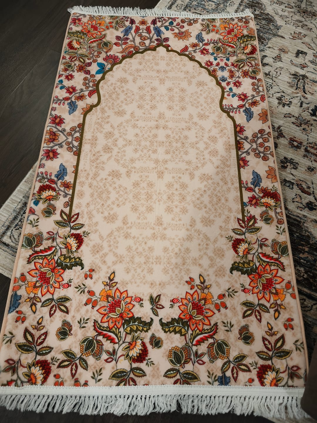 Customer photo review of Barakah Padded Prayer Mat
