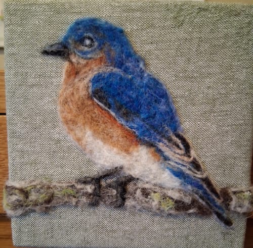 Customer photo review of Bluebird - 1/8 oz Felter's Palette
