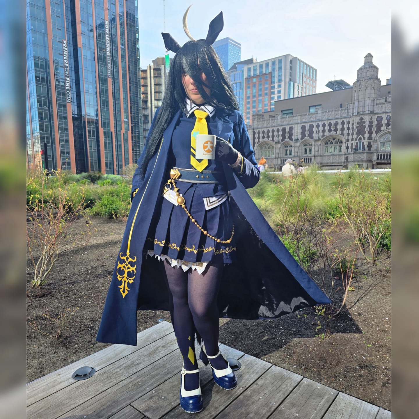 Customer photo review of Manhattan Cafe Commission wig (bangs and ahoge antigravity )