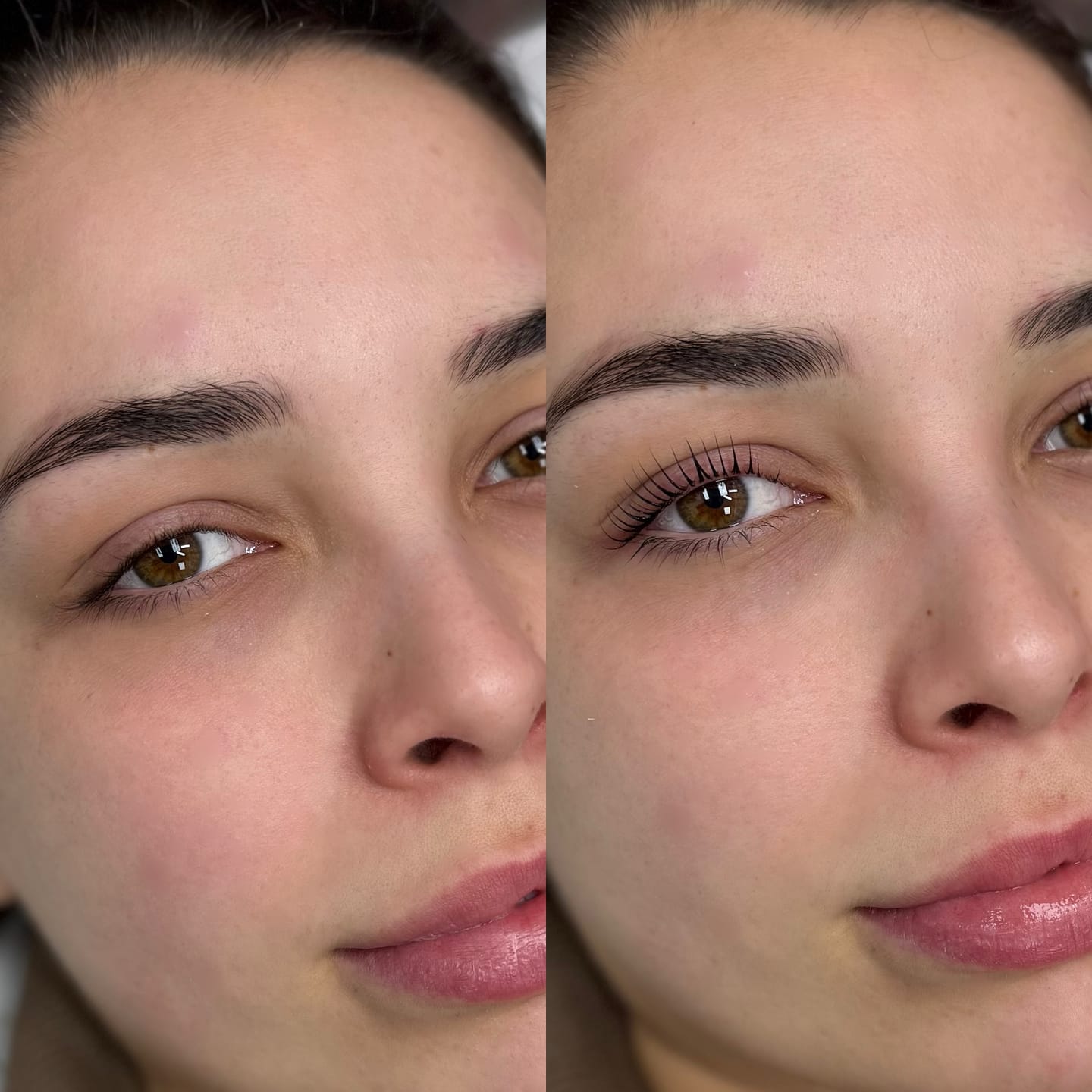 Customer photo review of Buff Lashes - Korean Lash Lift Kit - 1,2 & 3 Steps - 3 x 15ml