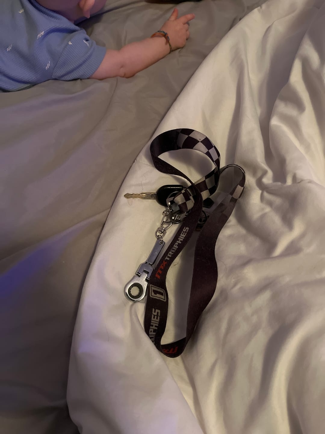 Customer photo review of 10mm Ratchet Keychain