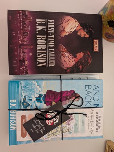 Customer photo review of good girl book club subscription