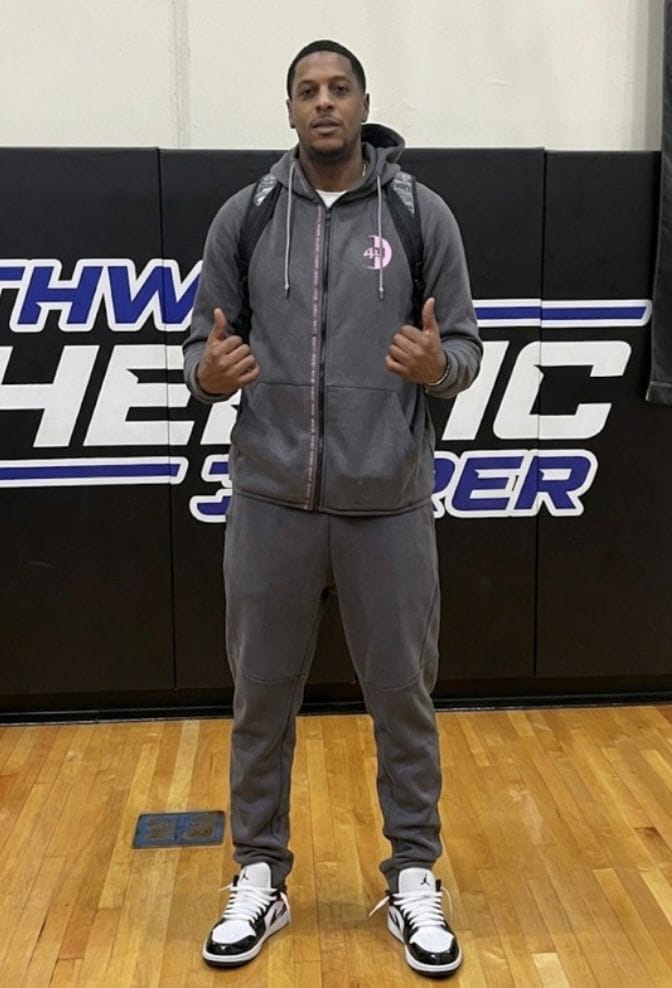 Customer photo review of "I'm The Message" Fitted Tracksuit