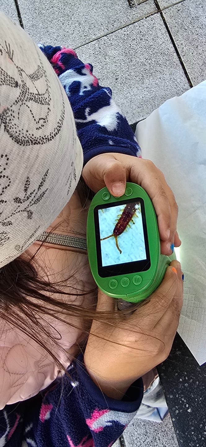 Customer photo review of Edubini Abenteuer-Mikroskop für Kinder
