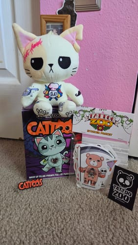 Customer photo review of 🎁 Cattoos Enamel Pin (100% off)
