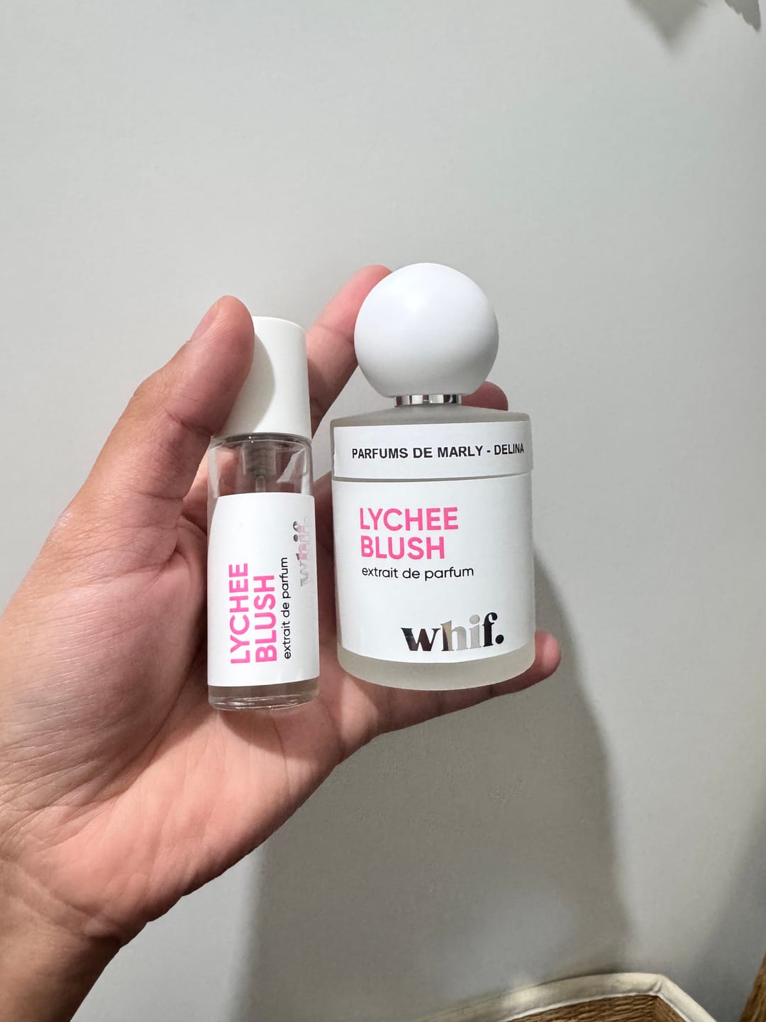 Customer photo review of Lychee Blush