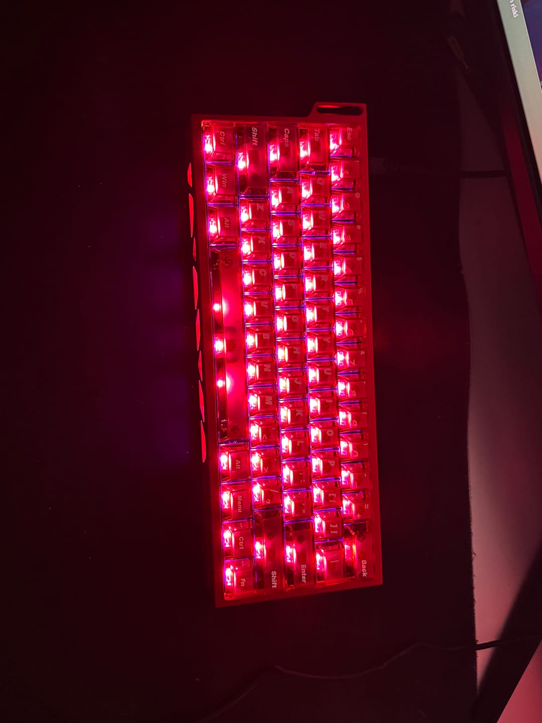 Customer photo review of FGG Madlions MAD Light 60HE Alüminyum Klavye (Manyetik Switch / HE)