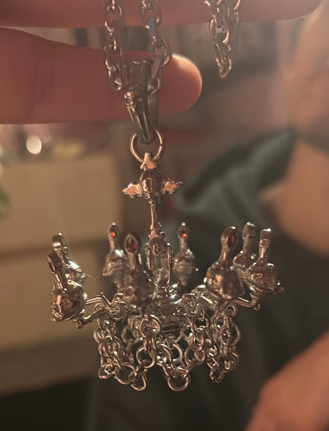 Customer photo review of CHANDELIER PENDANT