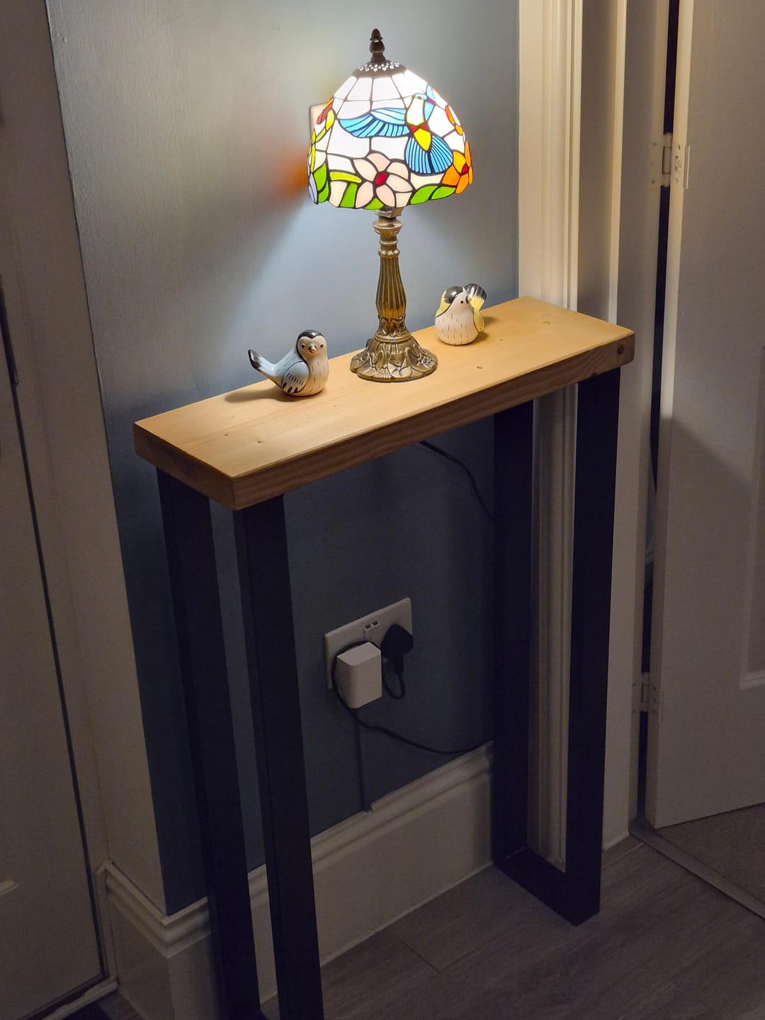 Customer photo review of Rustic Console Table  | 20cm Depth