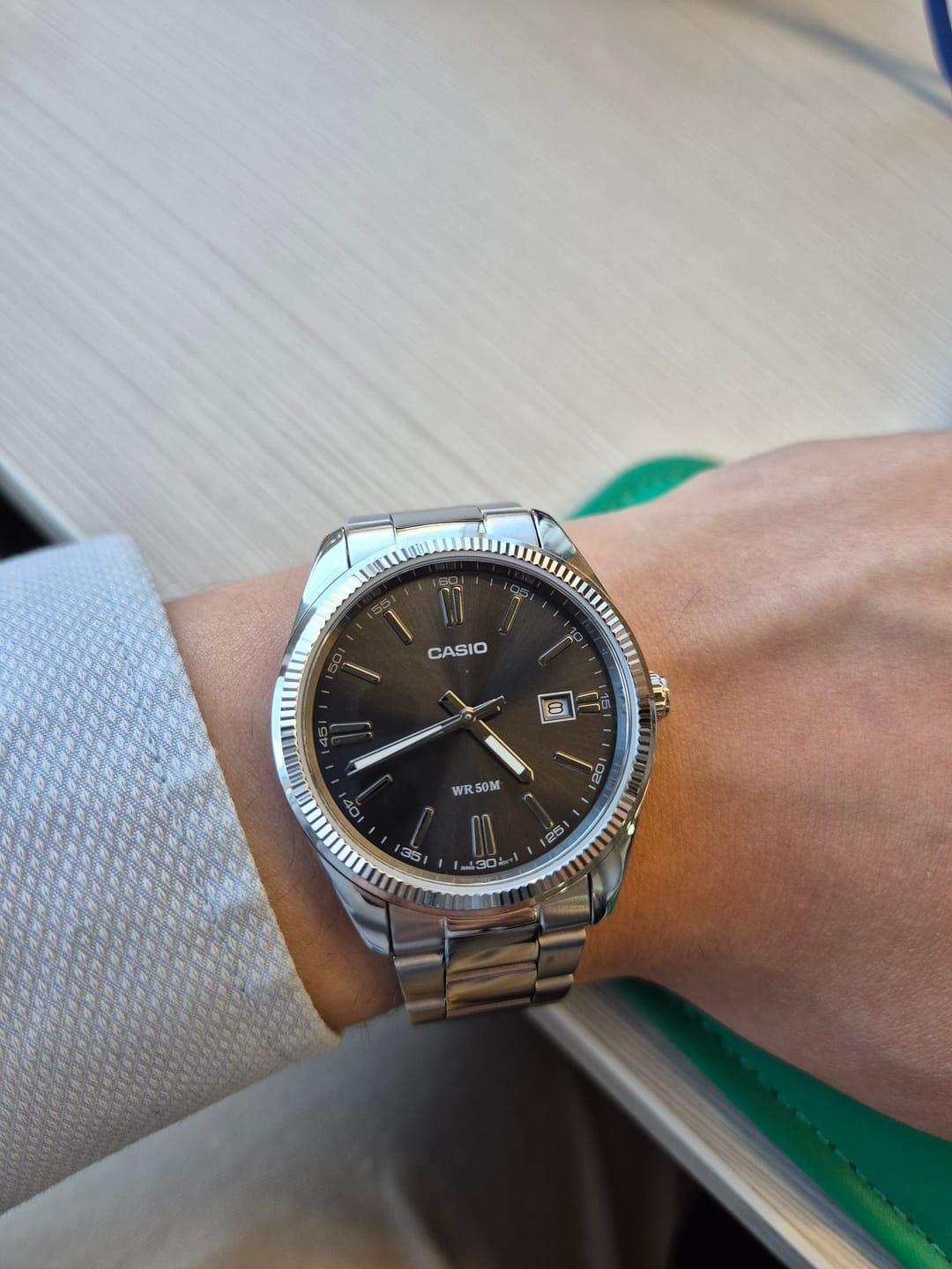Customer photo review of Reloj Casio Análogo MTP-1302D-1A1V Negro 38,5mm