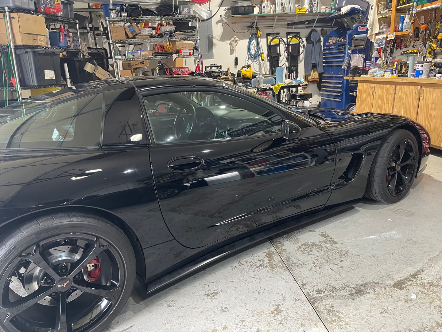 Customer photo review of Chevrolet Corvette C5 ZR1 Side Skirts Rocker Panels