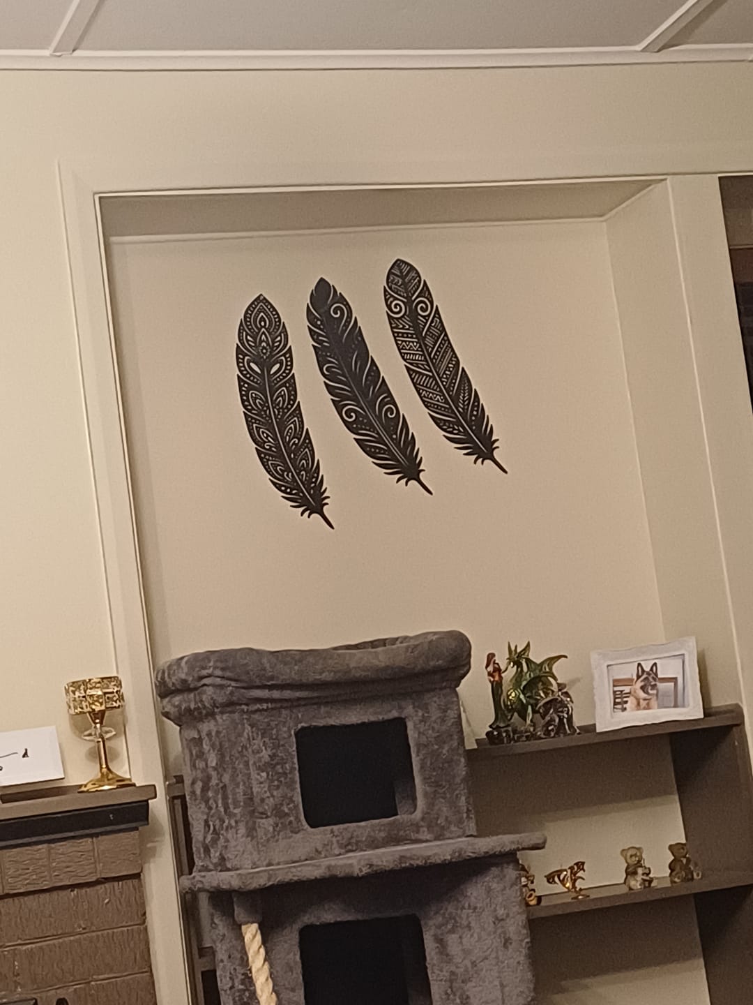 Customer photo review of It's 5 Somewhere Wall Art
