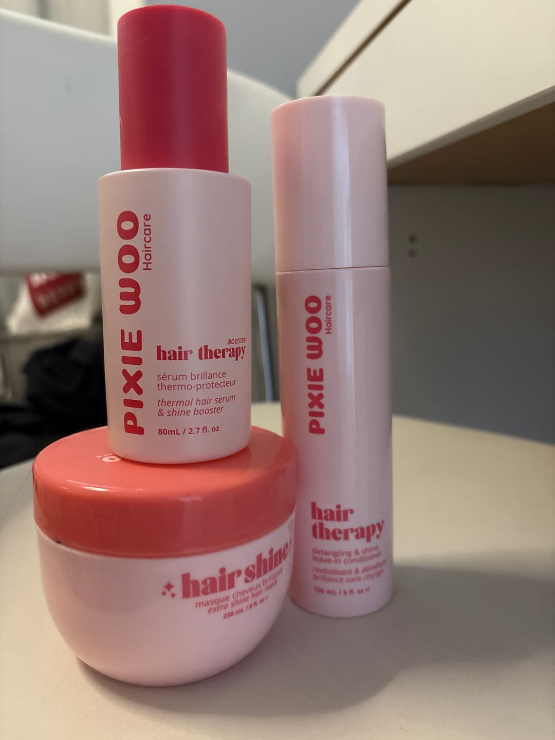 Customer photo review of Hair Mask - Extra Shine & Hydratation