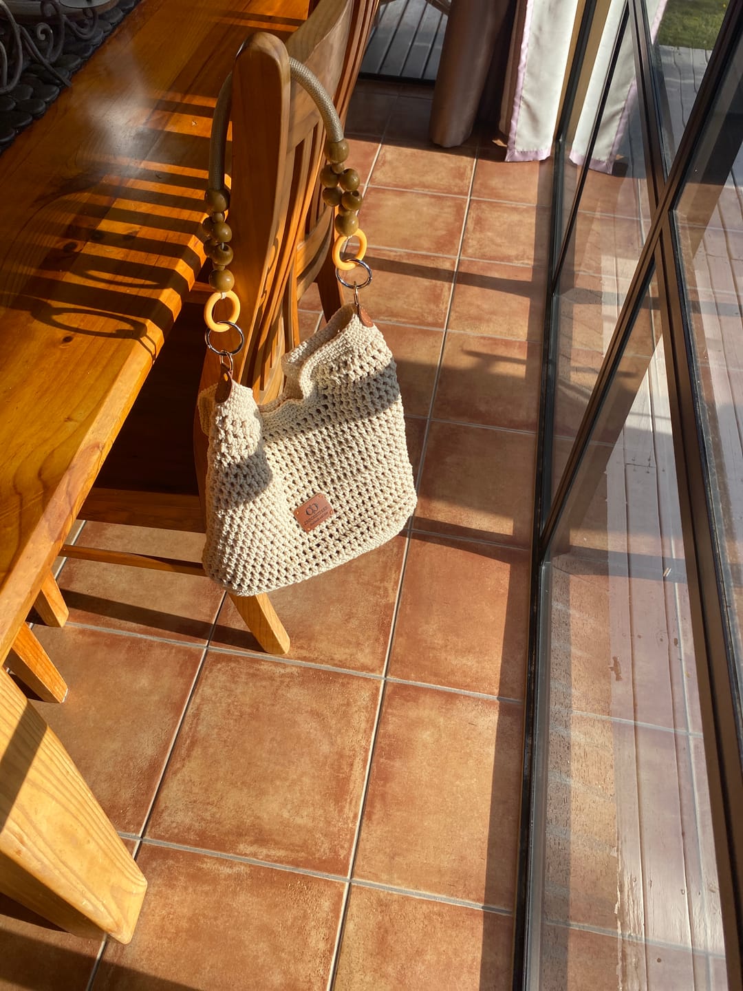 Customer photo review of CrochetPark™ Sunny Beach Tote crochet kit