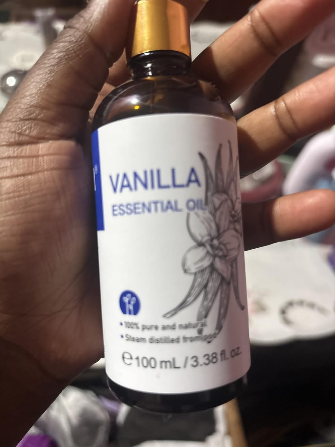 Customer photo review of Vanilla Essential Oil