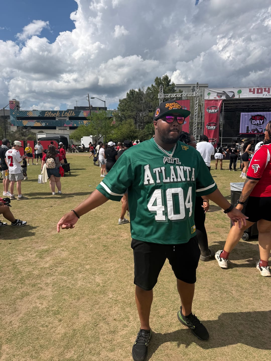 Customer photo review of 404 Green MVP Jersey