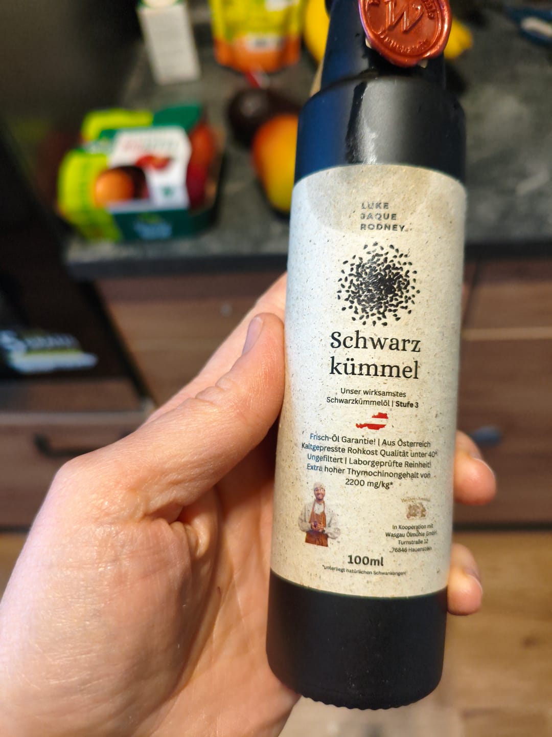 Customer photo review of Schwarzkümmelöl