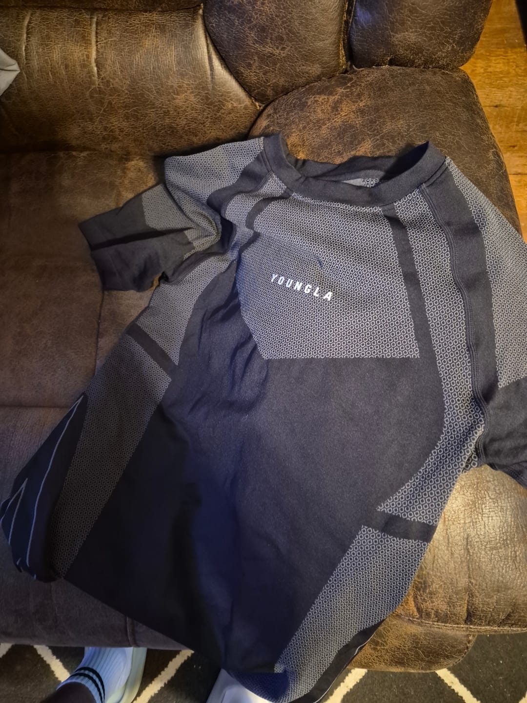 Customer photo review of 4294 - Apex Compression Tees