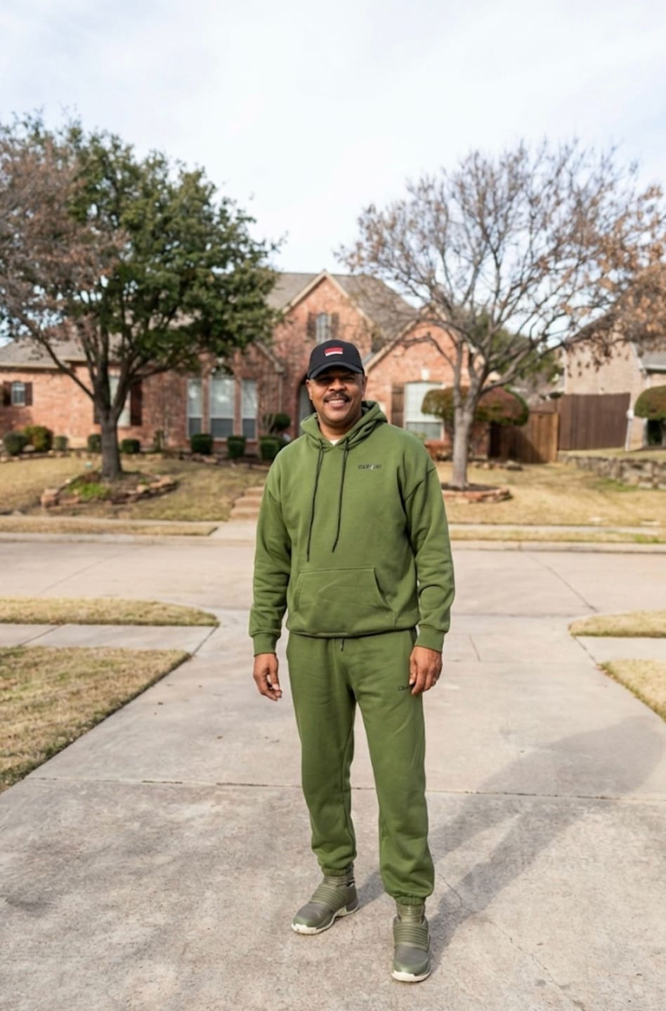 Customer photo review of "Catalyst For Change" Oversized Sweatsuit