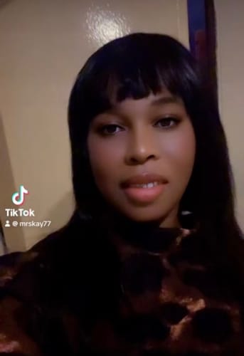 Customer photo review of Brazilian Fringe 16"