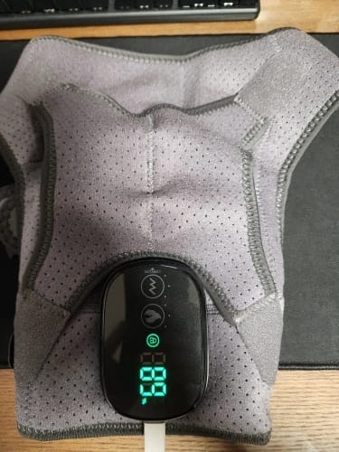 Customer photo review of Heating Shoulder Brace Compression with Vibration