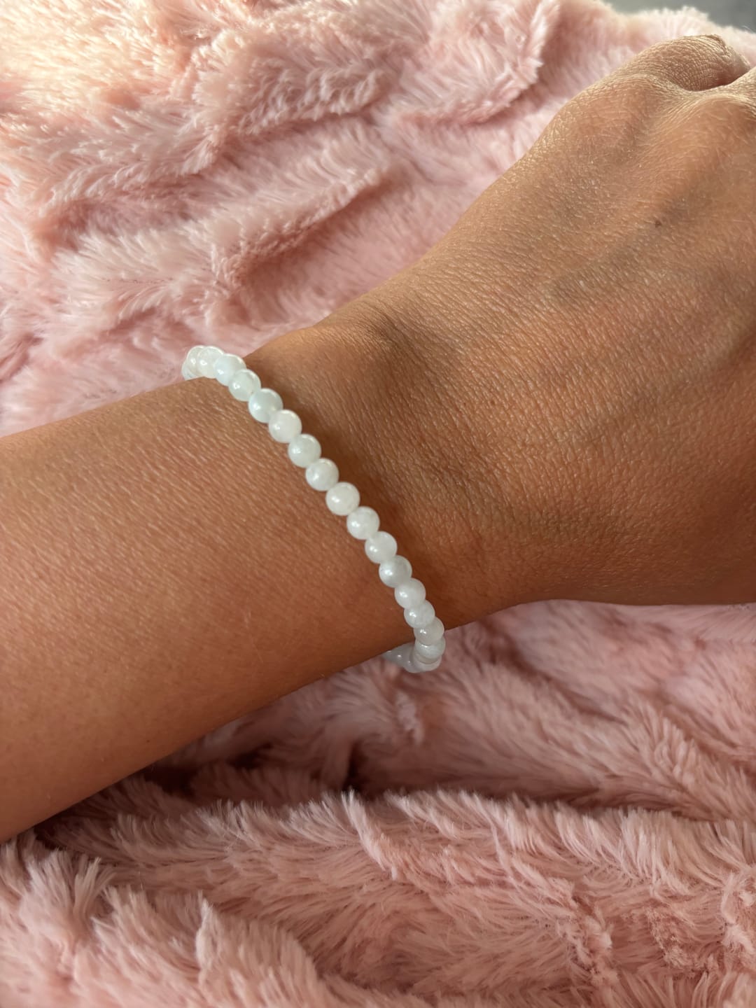 Customer photo review of Aquamarine Bracelet Mini