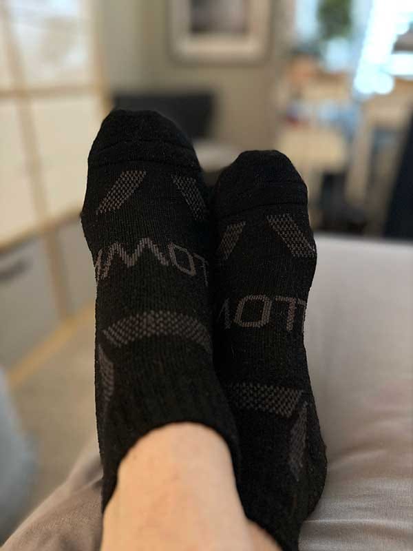 Customer photo review of Women's Alpaca Socks