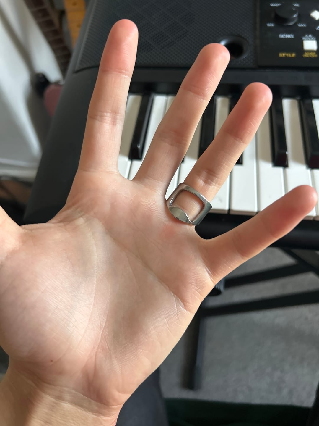 Customer photo review of Bottle Opener Ring